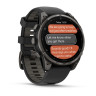 Умные часы GARMIN FENIX 8 PRO 47mm Amoled Sapphire Lens Titanium With Graphite/Black Silicone Band 010-03198-10